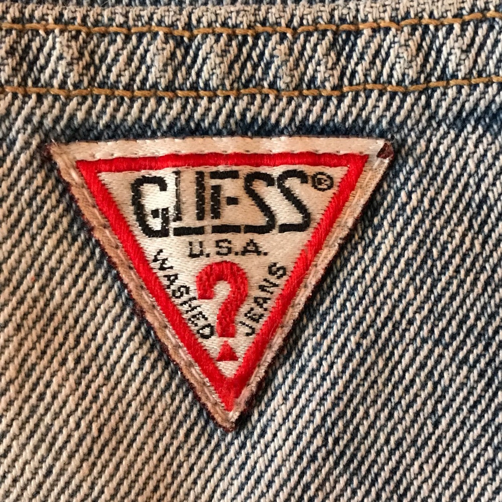 Vintage GUESS❓By Georges Marciano Mini Skirt - Picture 4 of 5